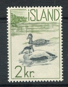 ICELAND; 1959 early Wildlife issue fine MINT hinged 2K. value