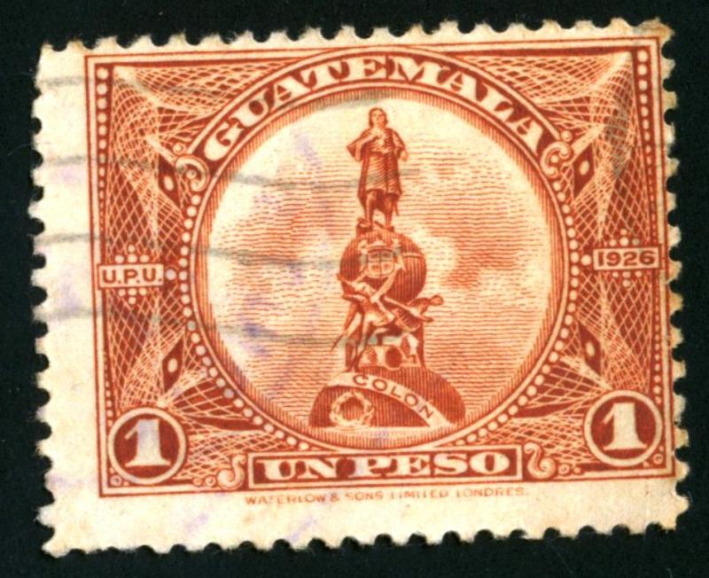 Guatemala - SC #223 - Used - 1926 - Item G78