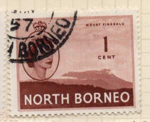 North Borneo 1954 Early Issue Fine Used 1c.