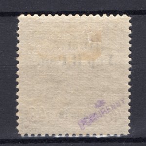 WESTERN UKRAINE SCOTT 55 VF MH TWICE EXPERTIZED, LOVELY VERY RARE STAMP