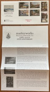 Bermuda #1047-1052 MNH First Day Cover (6 Singles) 7/12/2012