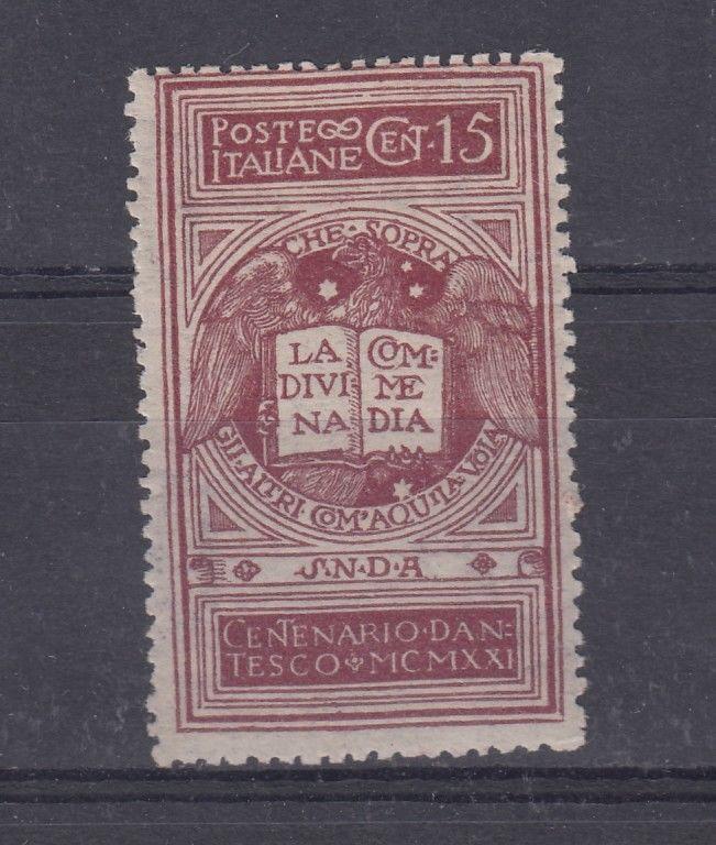 Italy 1922 Dante 15c SG115 MVLH J3443