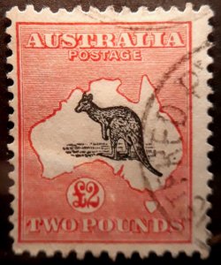 Australia #129 Used F/VF Cat $800