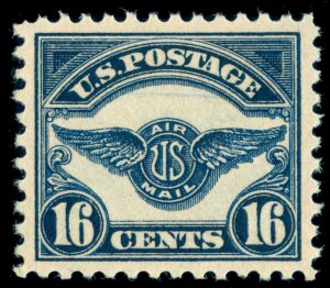 MOMEN: US STAMPS #C5 MINT OG NH PSE GRADED CERT XF-90 