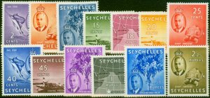 Seychelles 1952 Set of 13 to 2R25 SG158-170 Fine & Fresh LMM 