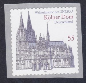 Germany 2233 MNH 2003 Cologne Cathedral UNESCO Self -Adhesive Coil Issue