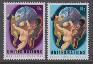 UN New York 252-253 MNH VF