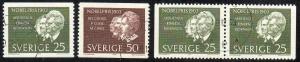 Sweden  Scott  637-639  CTO  Complete