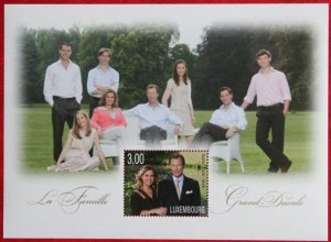 LUXEMBOURG 2010 Royal family sheet MNH Scott# - SG