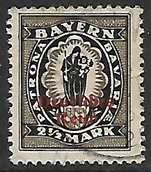 Bavaria # 270 - Madonna & Child - Overprint - used....{BE2}