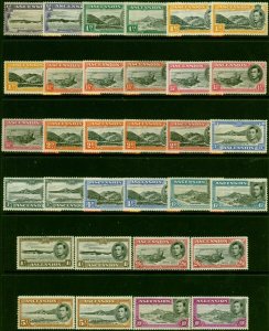 Ascension 1938-53 Extended Set of 32 SG38-47b All Perfs & Shades Fine & Fresh...
