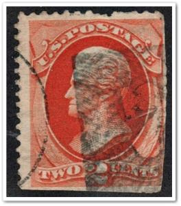 SC#178 2¢ Jackson (1875) Used/Fault*  