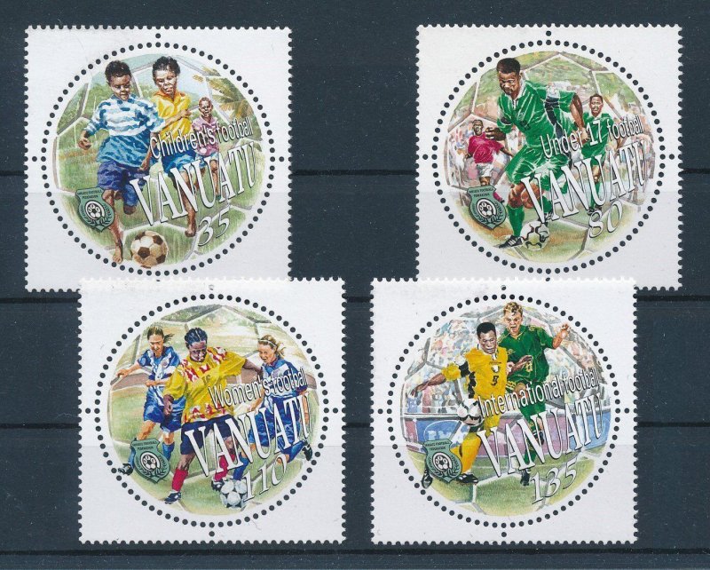 [110924] Vanuatu 2002 Sport football soccer  MNH