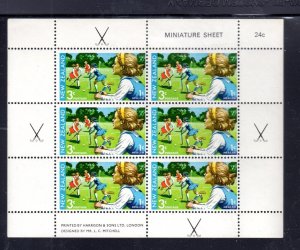 NEW ZEALAND #B82a 1971 SCHOOL DENTAL SERVICE MINT VF NH O.G M/S8