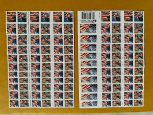 US USA 20 Booklets (400 Pcs) of 2024 Forever US Flag Mint Stamps with Free FedEx