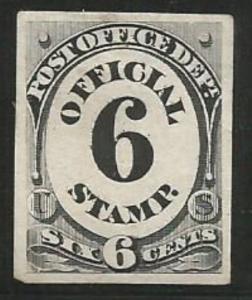 U.S. Scott #O50P3 Official Stamp - Proof - Mint Single