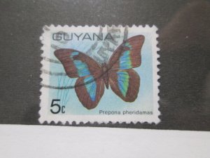 Guyana #279 used  2024 SCV = $0.25