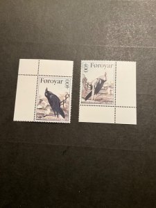 Faroe Islands Scott #287-8 never hinged