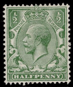 GB GV SG351 SPEC N14(3), ½d pale green, M MINT.