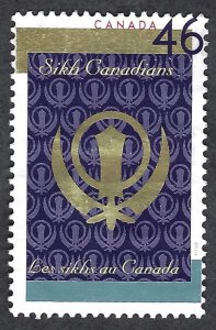 Canada #1786 46¢ Sikh Canadians (1999).  Used.