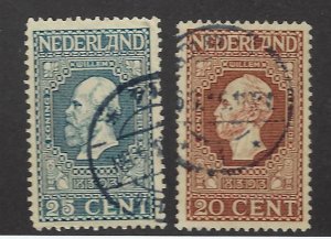 Netherlands  SC#95-96 Used F-VF SCV$19.75...Value!