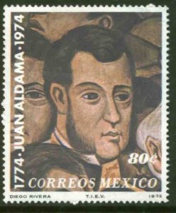 MEXICO 1086, 80¢ Bicentenary of the birth of Juan Aldama MINT, NEVER HINGED. VF