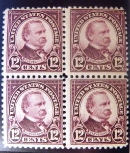 US Stamp #564 BP4 VF MNH OG