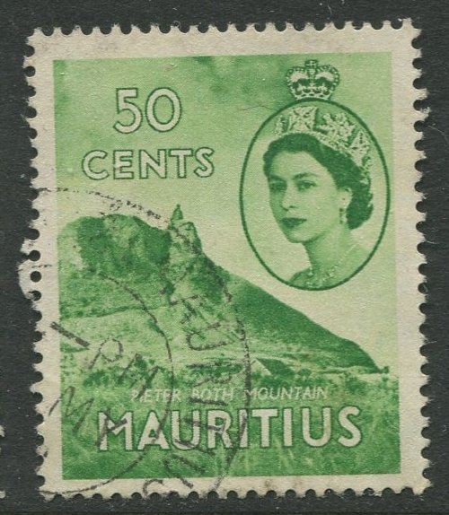 STAMP STATION PERTH Mauritius #260 QEII Definitive Issue FU 1953-1954