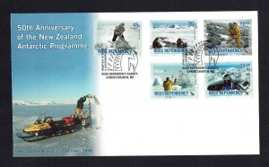 Ross Dependency: 2006, 50th Anniversary of Antarctic Programme, First Day Cover