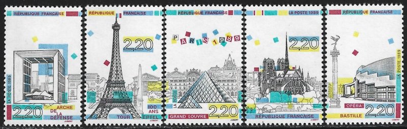 France #2147-2151  MNH