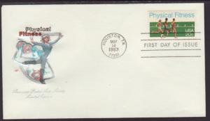 US 2043 Physical Fitness 1983 Postal Arts U/A FDC