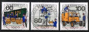 Germany1990, Sc.#9NB283_5 used History of postal services and telecommunications