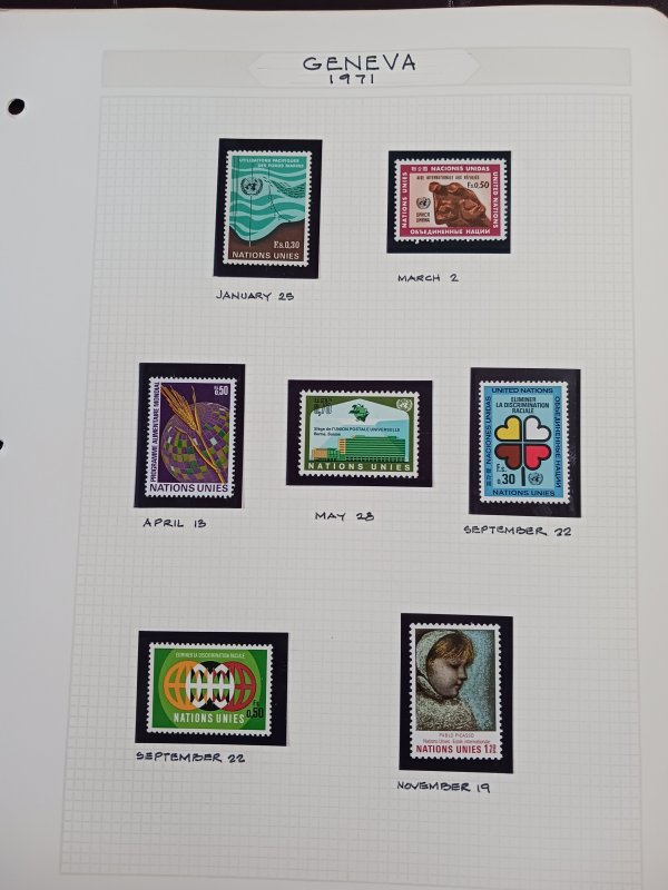 DYNAMITE Stamps  - United Nations collection (e)