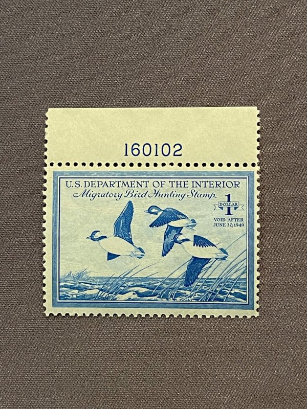 RW15, Buffleheads, Mint OGNH, w/Plate #, CV $90.00