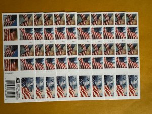 US USA 10 Booklets (200 Pcs) of 2024 Forever US Flag MNH Stamps with Free FedEx