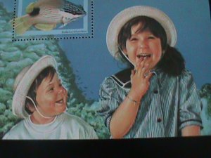 ​BENIN-1997-COLORFUL-BEAUTIFUL-LOVELY FISHES-MNH-S/S-VF-LAST ONE-HARD TO FIND