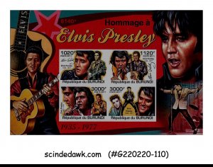 BURUNDI - 2011 ELVIS PRESLEY / MUSIC - MIN. SHEET MNH IMPERF