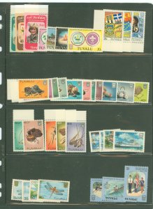 Tuvalu #173-206 Unused Single (Complete Set)