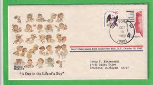 1980 A DAY IN THE LIFE OF A BOY ROCKWELL COVER