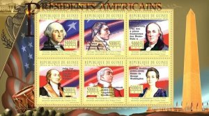 Guinea 2010 MNH -The Presidents of USA- George Washington (1732-1799).