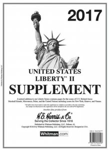 H E Harris Liberty 2 2017 & 2018 Stamp Album Supplement (LIBERTY II) CloseOut