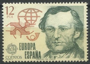 Spain Sc#2148 MNH, 12p red brn & sl grn, Europa (C.E.P.T.) 1979 - History of ...