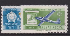 Hungary Sc#C210-211 Used