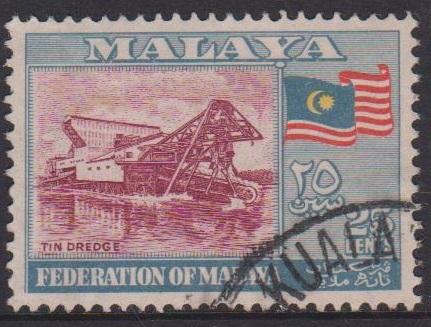 Federation of Malaya Sc#82 Used