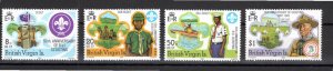 Virgin Islands (British) 1982 MNH Sc 438-41