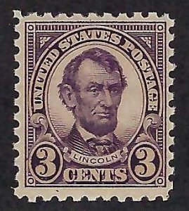 US Scott #584 Mint NH OG VF