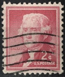 United States - SC #1033 - USED - 1954 - US001