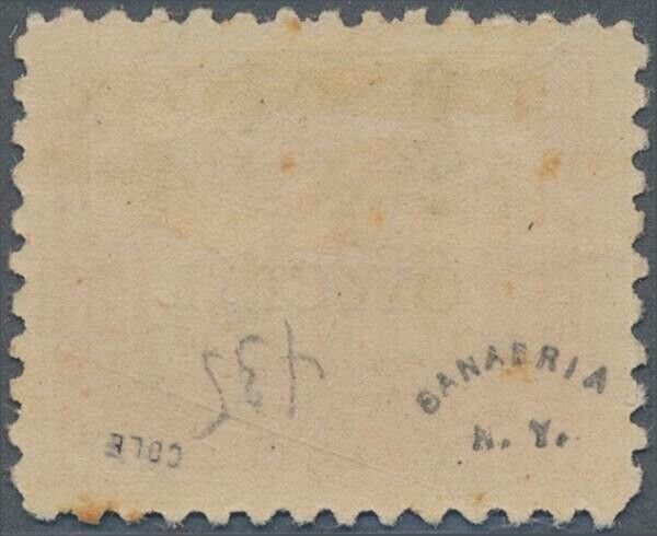 MOMEN: HONDURAS #258 1930 AIRMAIL ON OFFICIAL MINT OG H SIGNED LOT #67491-6*