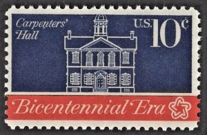 US 1543 MNH VF 10 Cent Carpenters' Hall