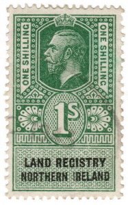 (I.B) George V Revenue : Land Registry (Northern Ireland) 1/-